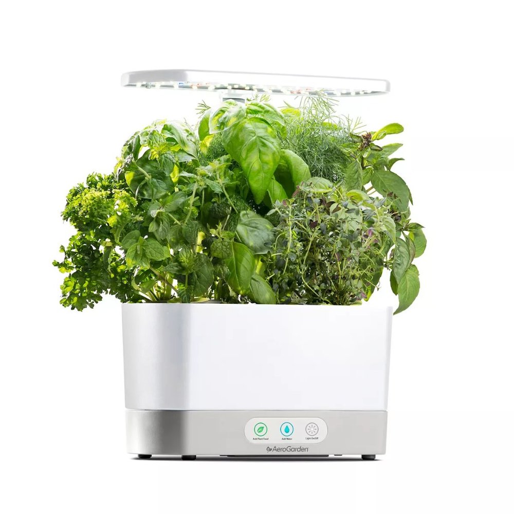 AeroGarden Harvest 6 Pods In-Home Garden System Model 100690-CGY